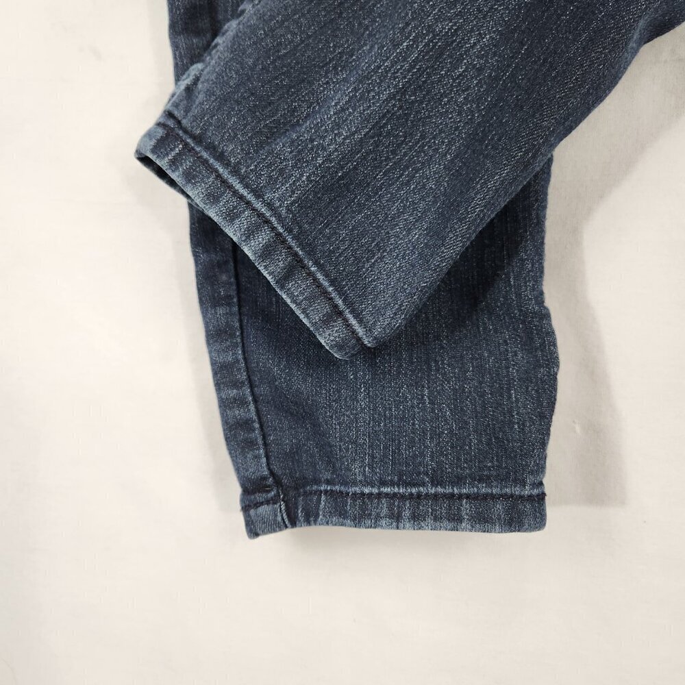 Democracy Ab Solutions Skinny Ankle Jeans Women's 4 Denim Mid Rise Dark Wash - Picture 7 of 10